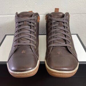 Cushe Manuka Ridge UM00018 Dark Brown Leather Ankle Boots Lace up Men's 11 US